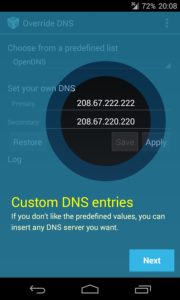 Override-DNS-a-DNS-changer 6