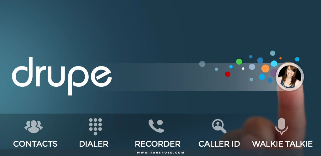 Contacts Phone Dialer: drupe