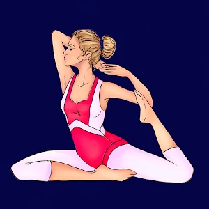 Pilates workout & exercises logo