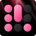 Pink IconPack : LuX logo