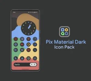 Pix-Material-Dark-Icon-Pack 1