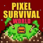 Pixel Survival World logo
