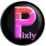 Pixly Fluo 3D - Icon Pack logo
