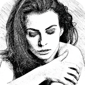 Portrait Sketch HD logo