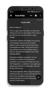 Pure-Writer-Never-Lose-Content-Editor 7