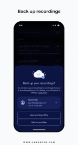 Google-Recorder 7