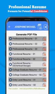 Resume-Builder-App-Free 3