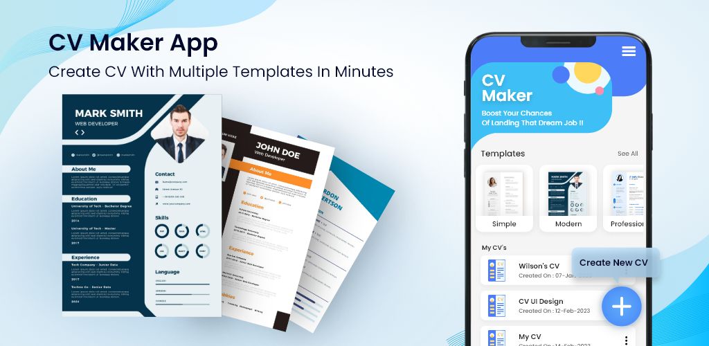 Resume Builder, CV Maker App Resume Builder, CV Maker App