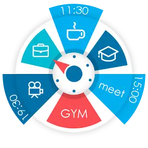 Sectograph. Day & Time planner logo
