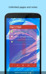 Simple-Notes-Widget 2