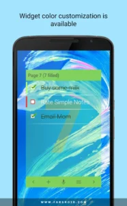 Simple-Notes-Widget 4