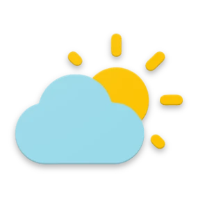 Simple weather & clock widget logo
