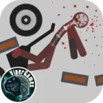 Stickman Dismounting logo