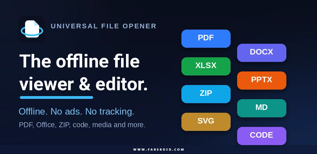 Universal File Opener & Editor