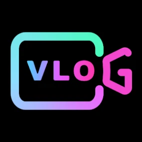 Vlog video editor maker: VlogU logo