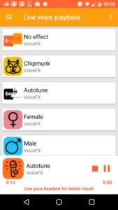 VoiceFX-Voice-Changer-with-voice-effects 3