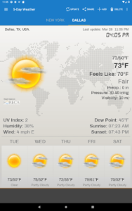 Weather-Clock-Widget-Ad-Free 7