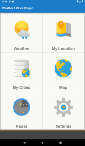 Weather-Clock-Widget-Ad-Free 15