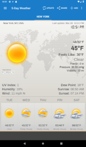 Weather-Clock-Widget-Ad-Free 11