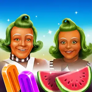 Wonka's World of Candy Match 3 logo