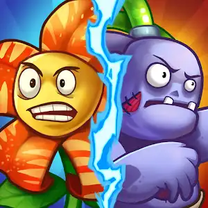Zombie Defense - Plants War logo