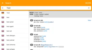 dict.cc-dictionary 9