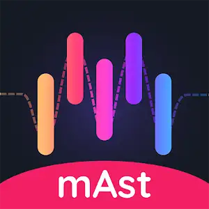 mAst: Music Status Video Maker logo