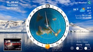 Flat-Earth-Sun-Moon-Zodiac-Clock 1