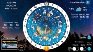 Flat-Earth-Sun-Moon-Zodiac-Clock 7