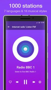Internet-radio-Listen-FM 1